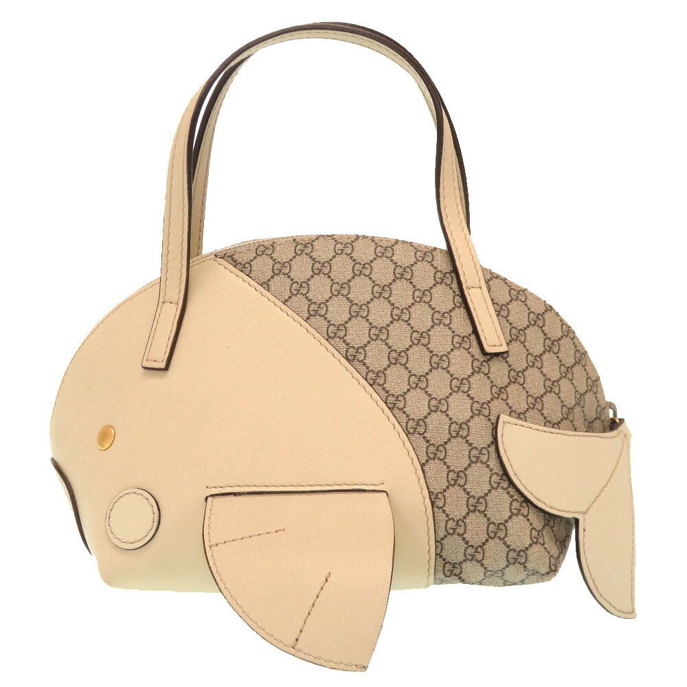 Gucci Micro GG Plus Bear Handbag Beige